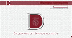 Desktop Screenshot of diccionarioterminosislamicos.com